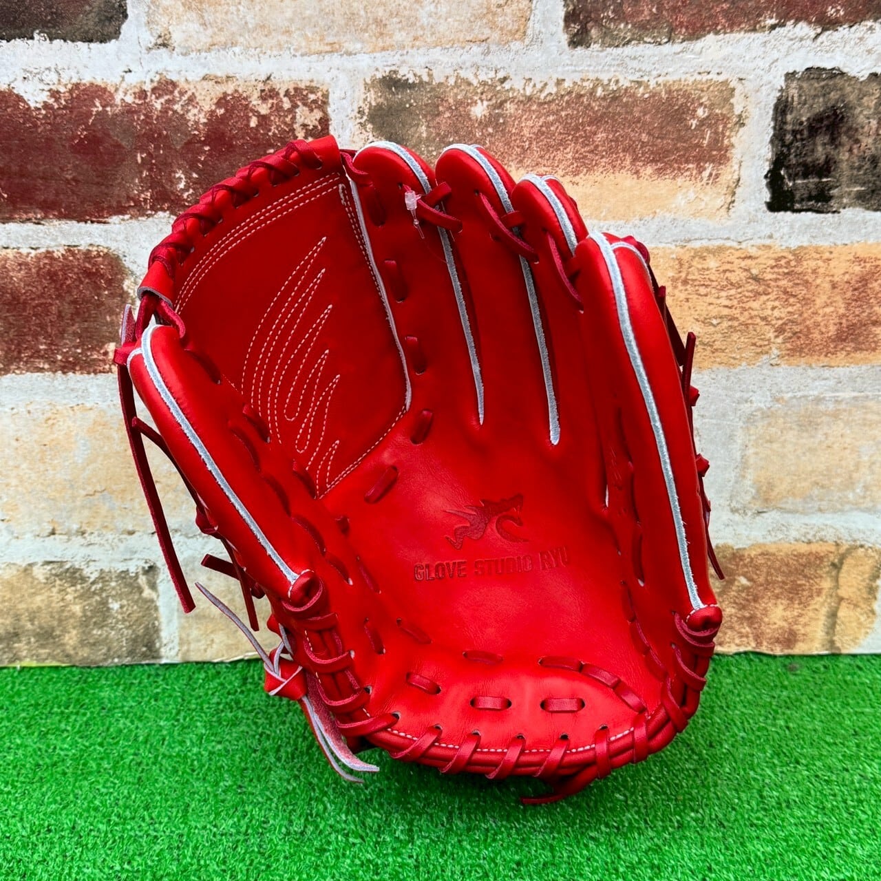 限定】glove studio RYU 硬式グローブ 103型 投手用 Pオレンジ 高校