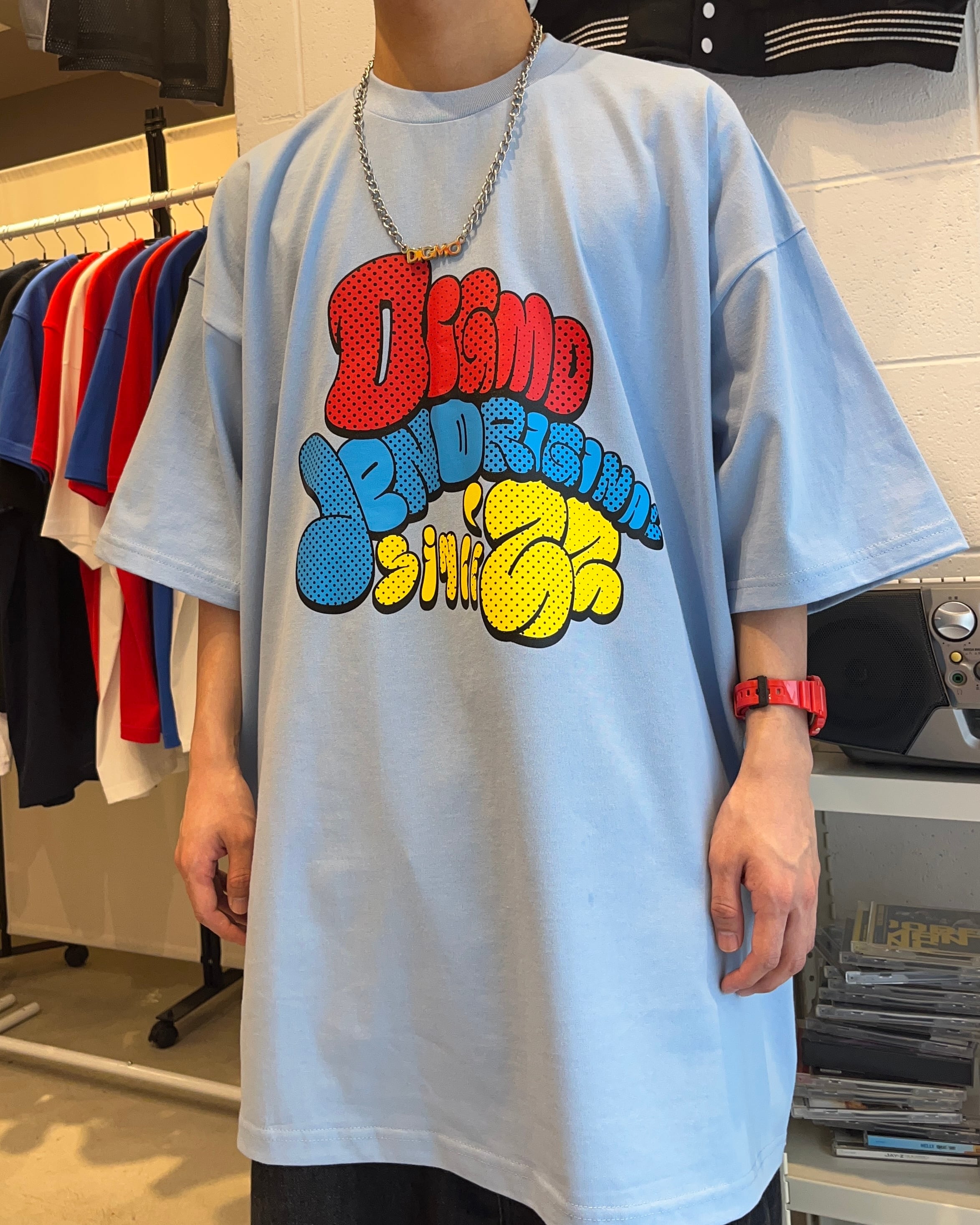 バブルTシャツ[BBT01] | DIGMO（ディグモ）｜オーバーサイズストリート