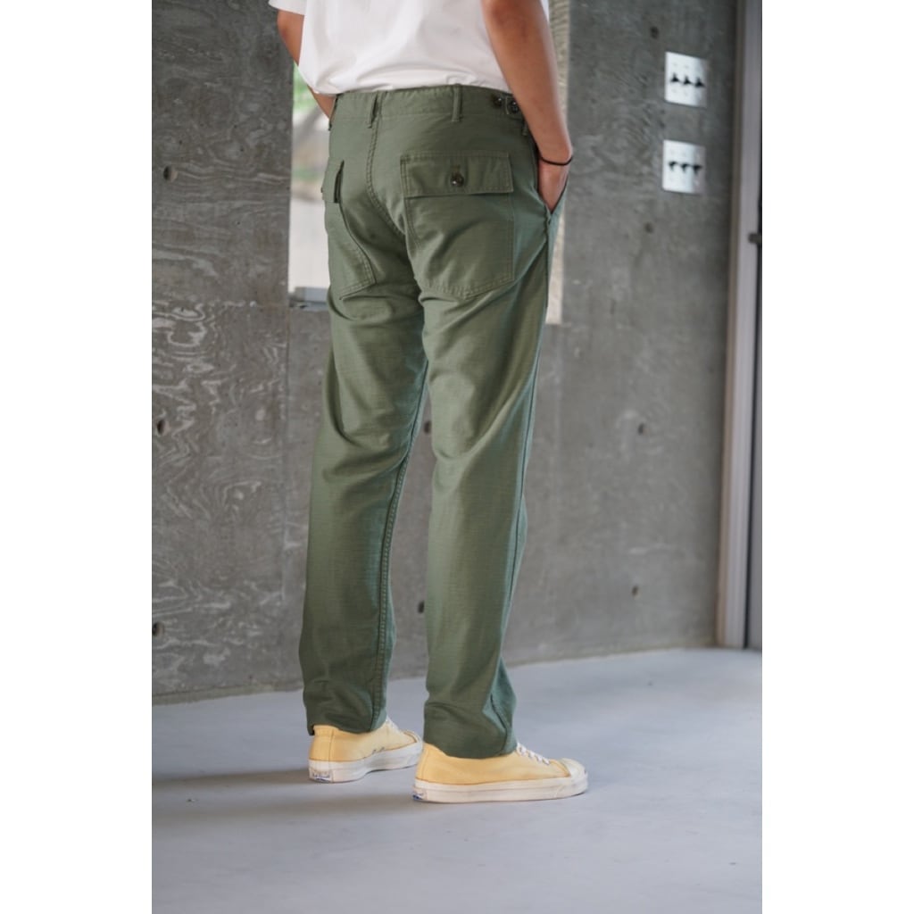 orSlow / US ARMY SLIM FIT FATIGUE PANTS - USアーミー スリム