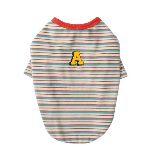 予約【andblank】A Stitch SoftWarm Stripe Short Sleeve (Ecru)