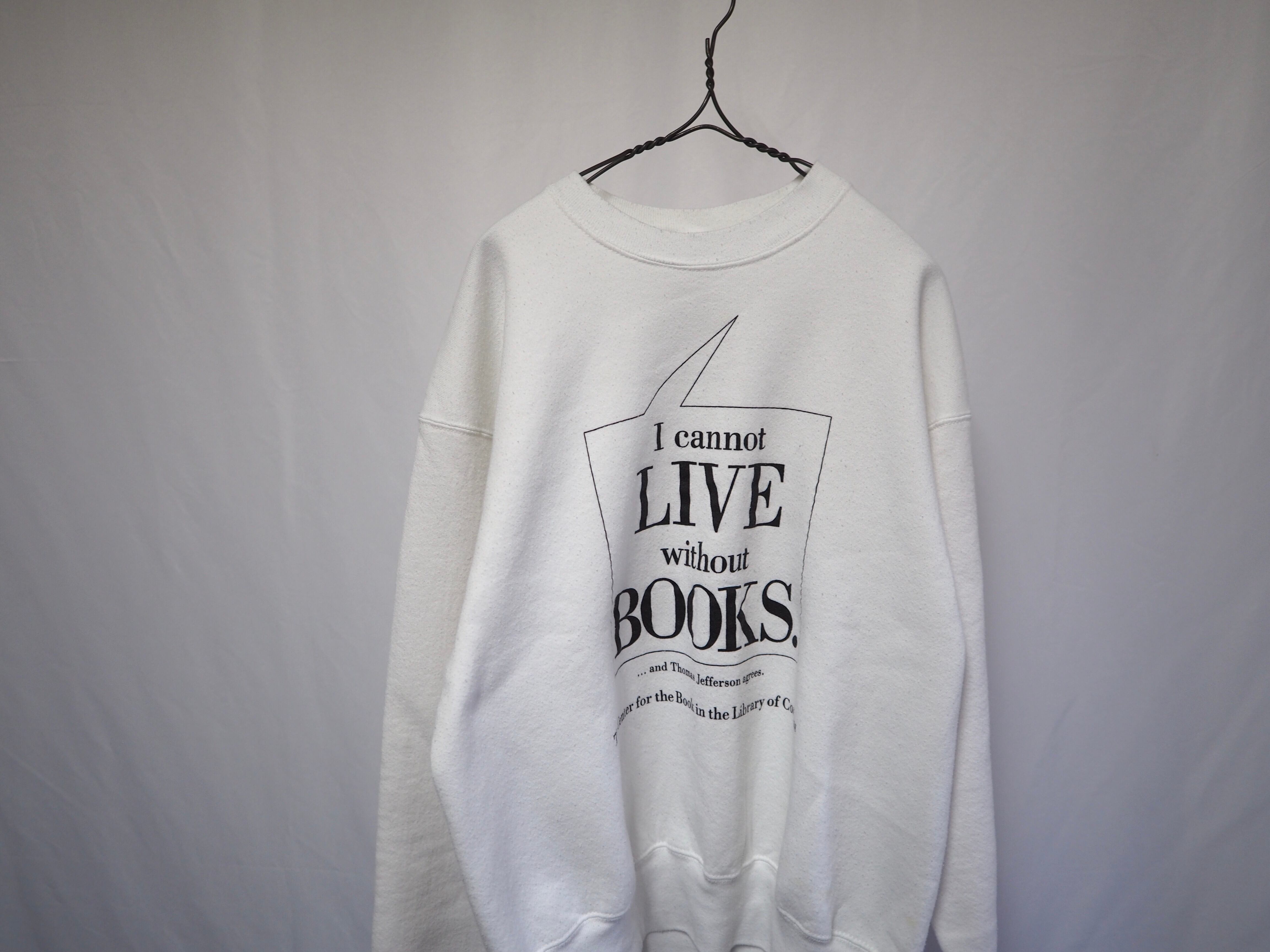 90s USA製 プリントスウェット Size:L