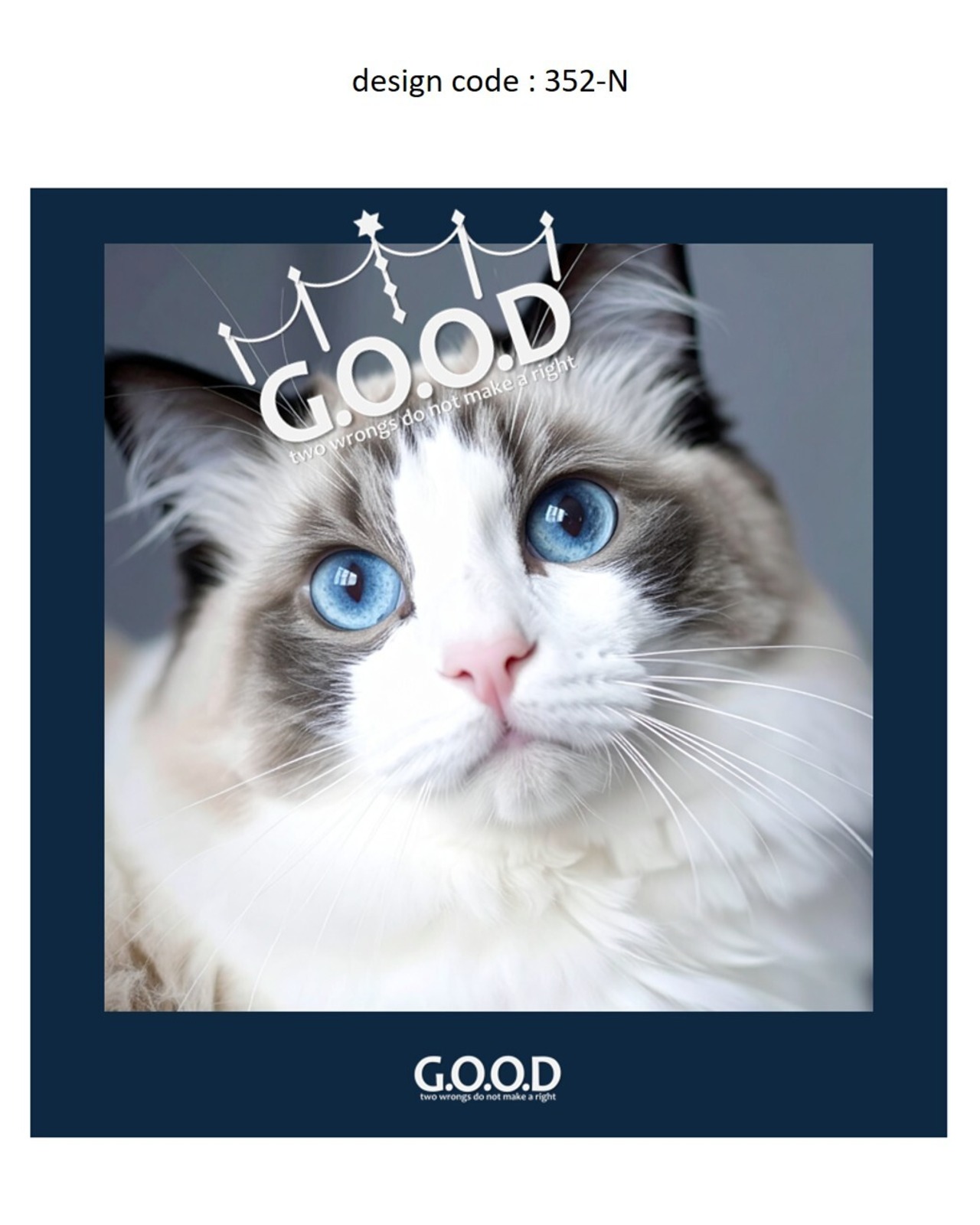 T-shirt x 352-N・画像3