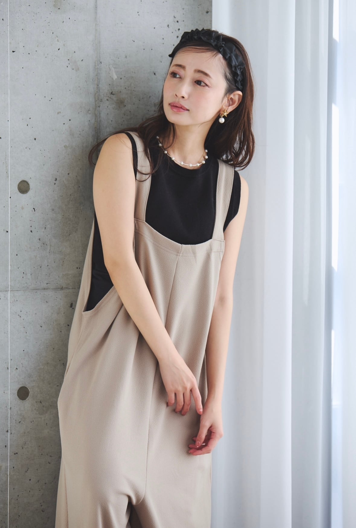 spring salopette | mite