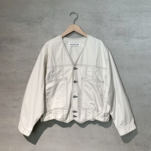 【sneeuw】ノーカラーブルゾン/snw33-14