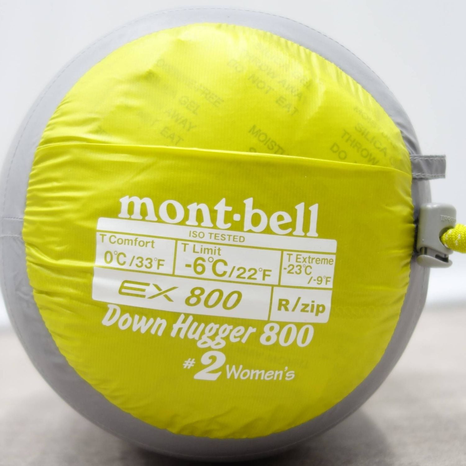 極美品 モンベル mont bell 寝袋 ダウン ハガー 800 2 Women's