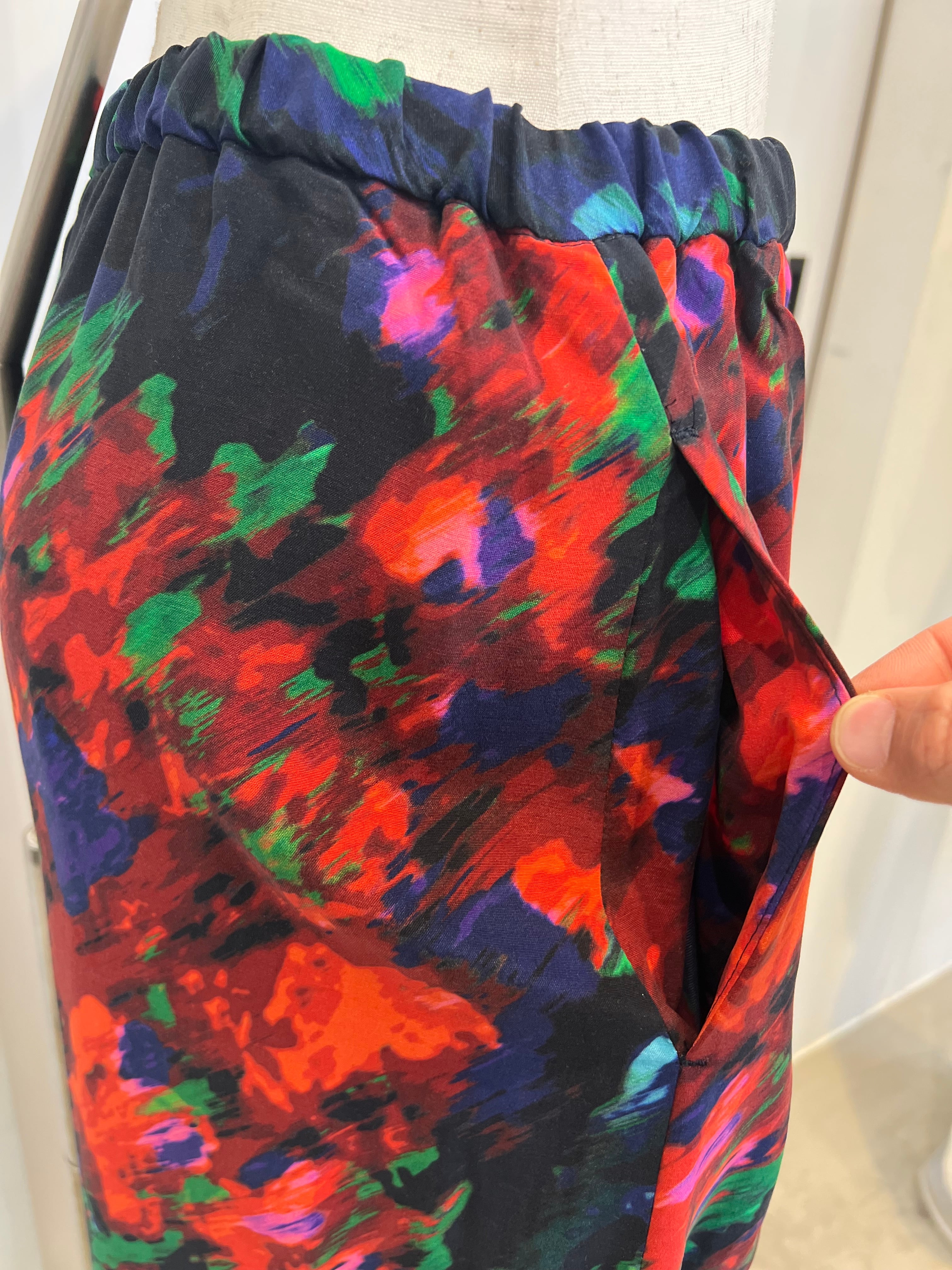 【LEMELANGE】プリントロングスカート 8613301