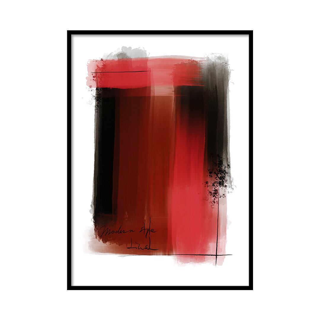 A0221 / 北欧モダン / アートポスター【 A4 / A3 / A2 / A1 サイズ・フレーム 付きに変更可 】