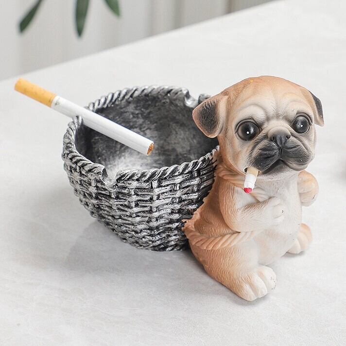 オブジェ 犬 パグ リアル コミカル おしゃれ かわいい インテリア 置物