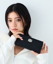 GYDA : ROUND FASTENER LONG WALLET GY-W471