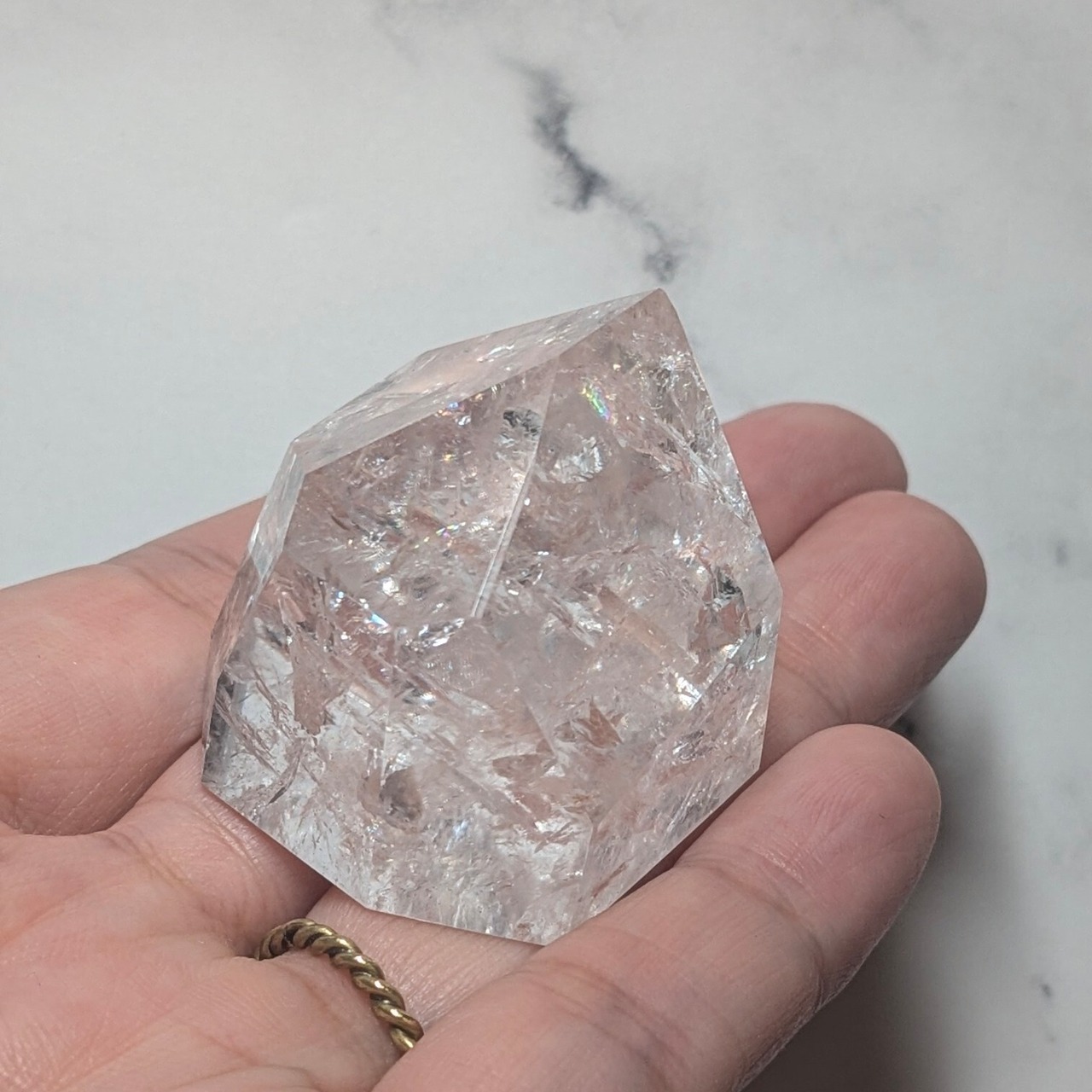 ピンククリアクォーツ フリーフォーム 約45g | iris imrama stone
