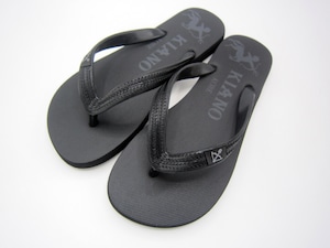 Lilly  Black-Black <WOMEN'S FLIP-FLOPS>　