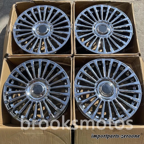 22インチ M スタイル フォージド クローム ホイール メルセデス ベンツ W222 S クラス LI-1984