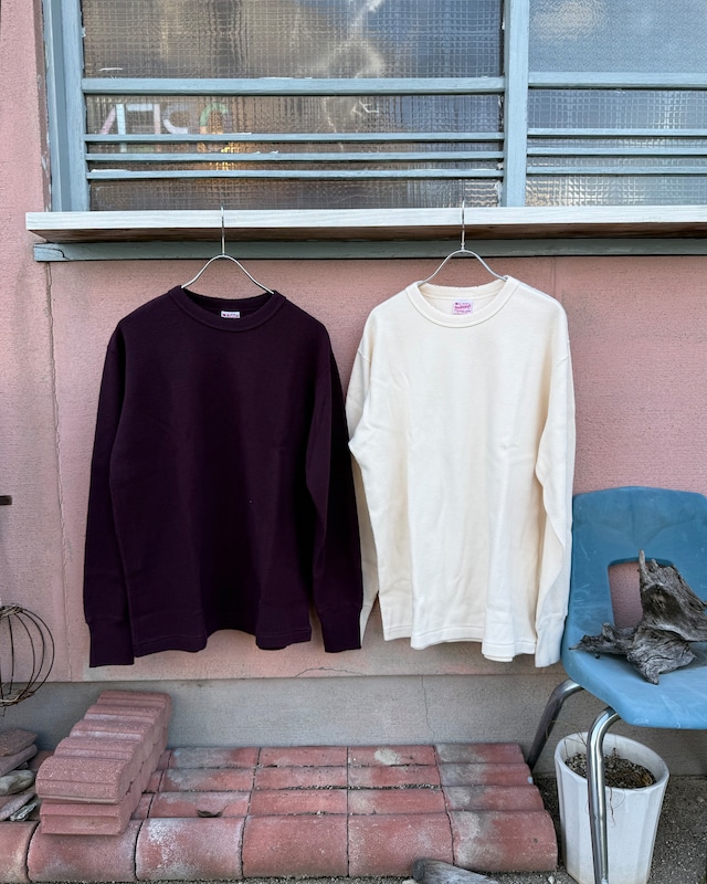 【HEALTHKNIT UNISEX】THERMAL KING RASCHEL HONEYCOMB L/S