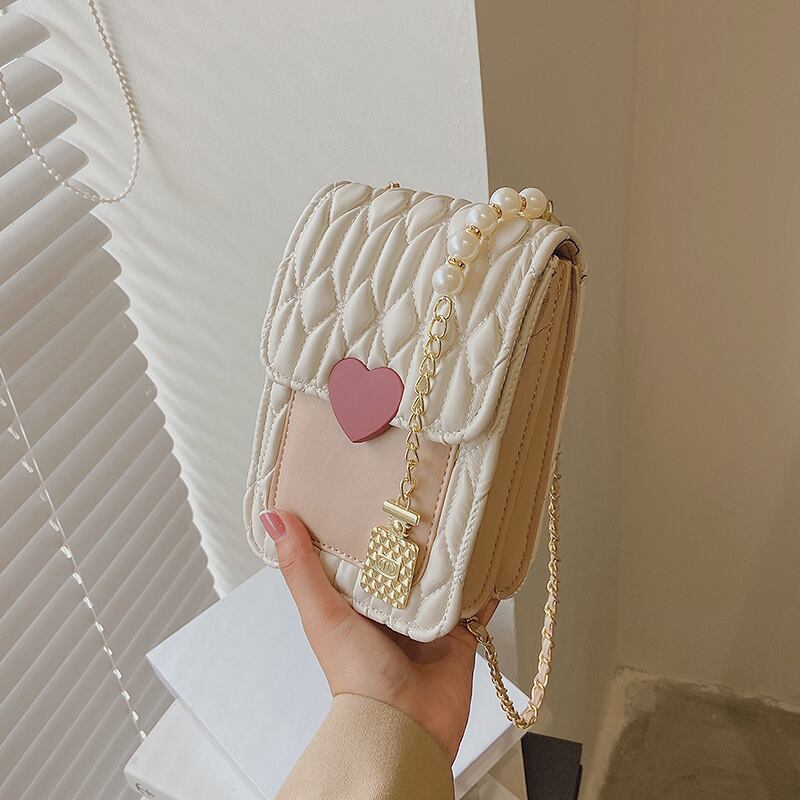 刺繍サマーチェーン 夏物 スクウェア メッセンジャーバッグ 手作りハンドバック27830193025