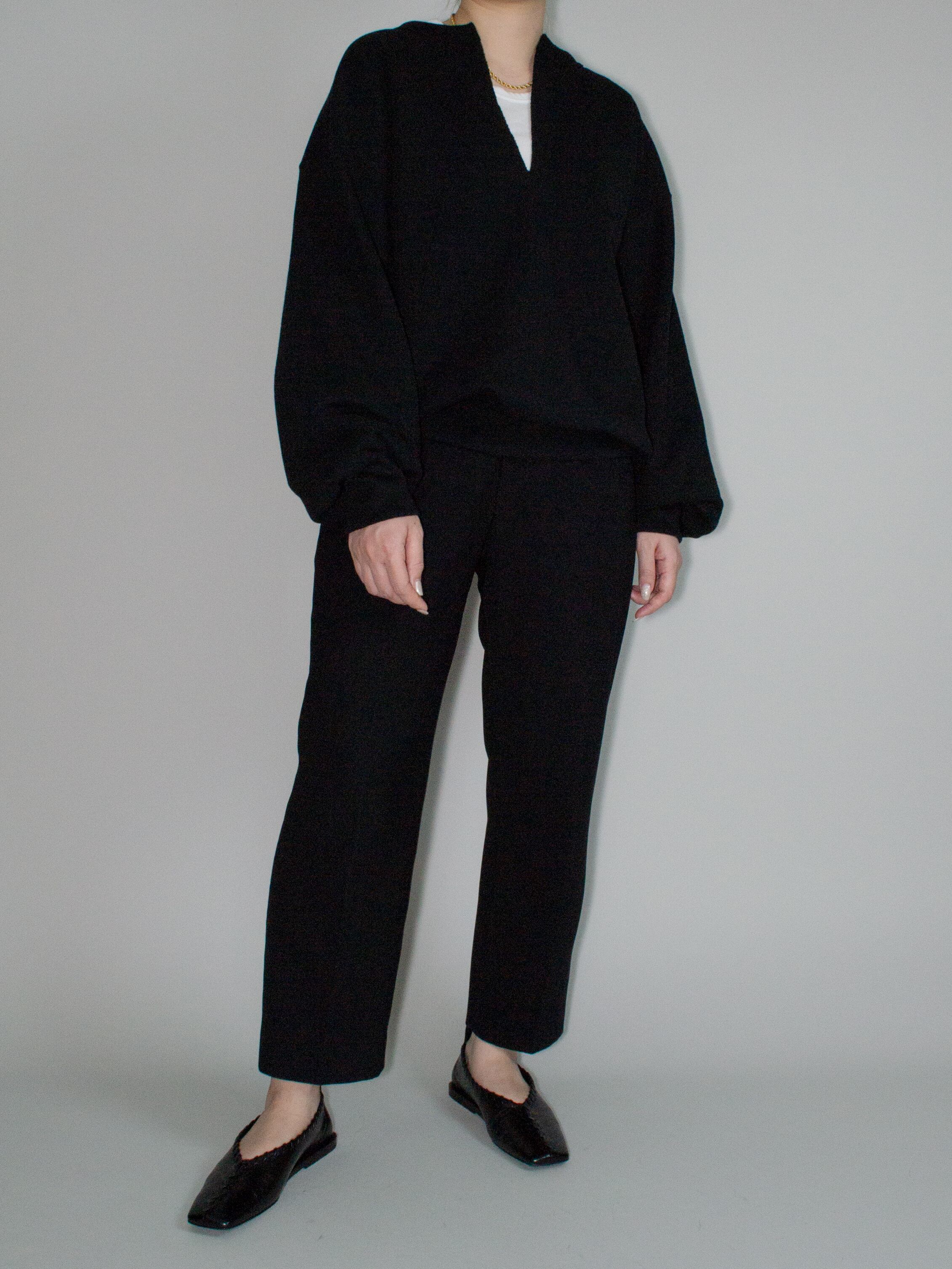 slit pullover / Black | FUSA powered by BASE