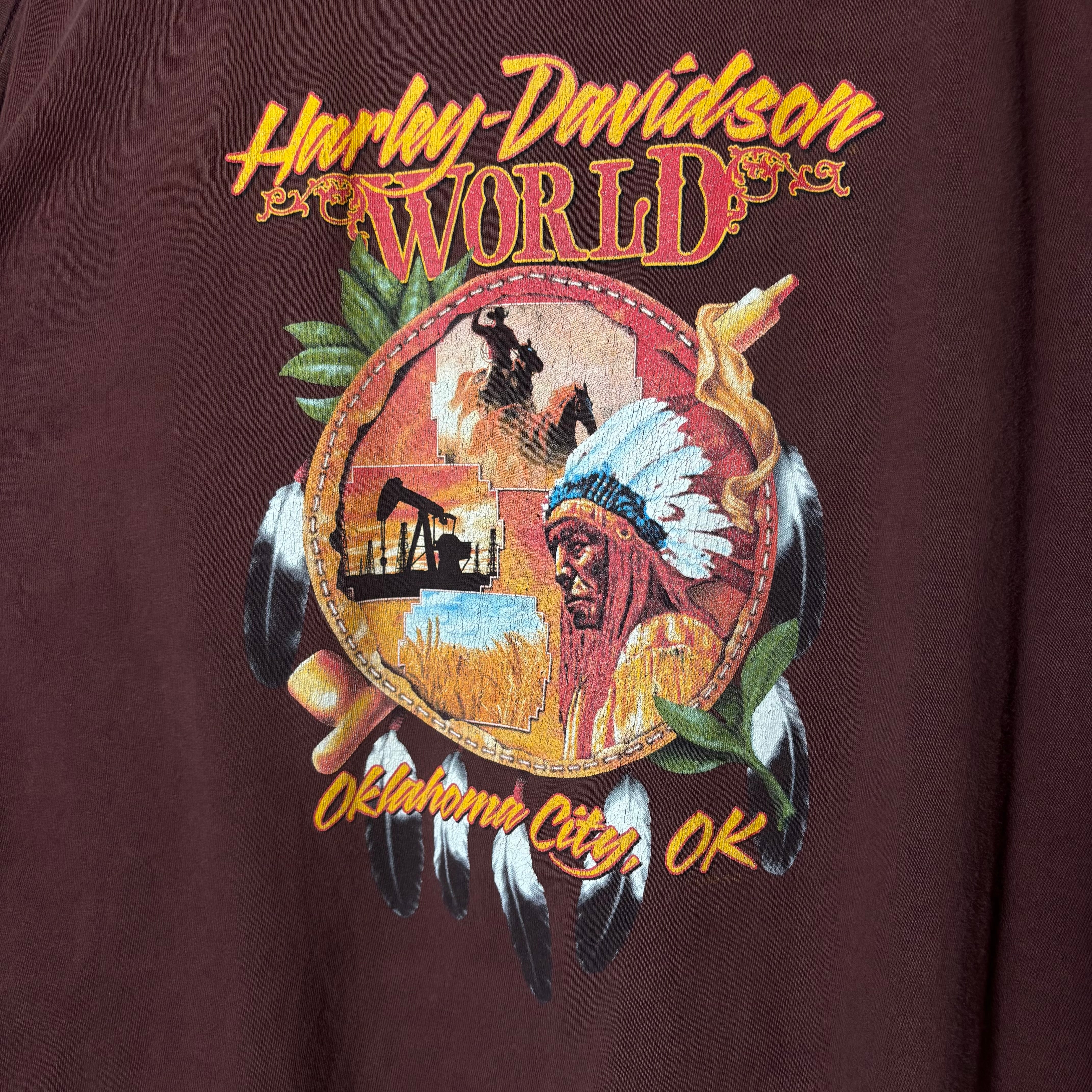 00s USA製 HARLEY-DAVIDSON T-shirt ハーレーダビッドソン Tシャツ
