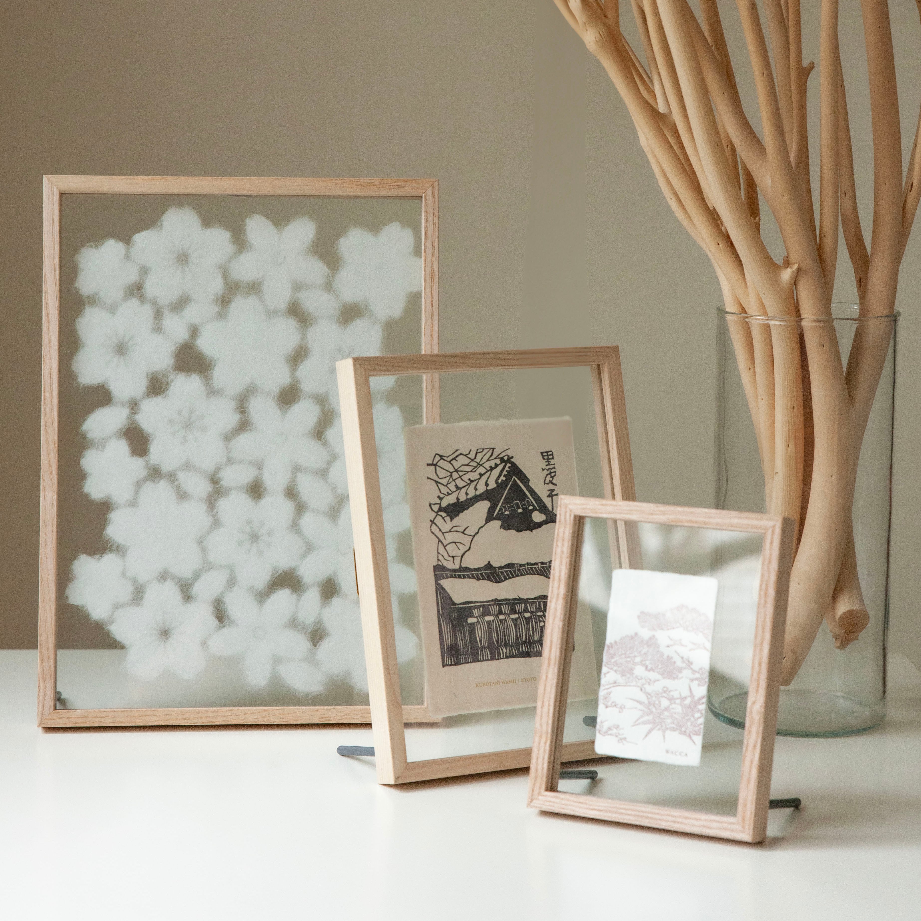 木製ガラスフレーム A6 | WACCA ONLINE SHOP