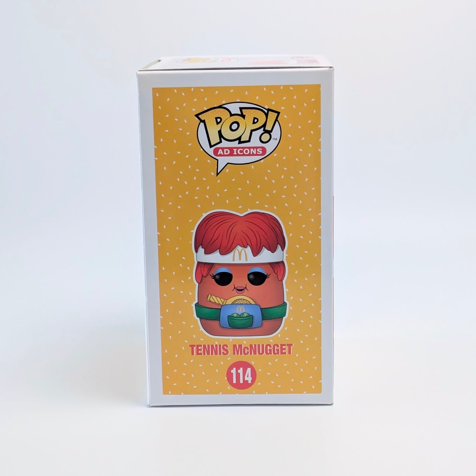 ☆US直輸入☆FUNKO 【 POP! AD ICONS VINYL FIGURE MCDONALDS TENNIS McNUGGET（ マクドナルド テニス マックナゲット ）】 ビニールフィギュア〚アメリカン雑貨 アメトイ〛