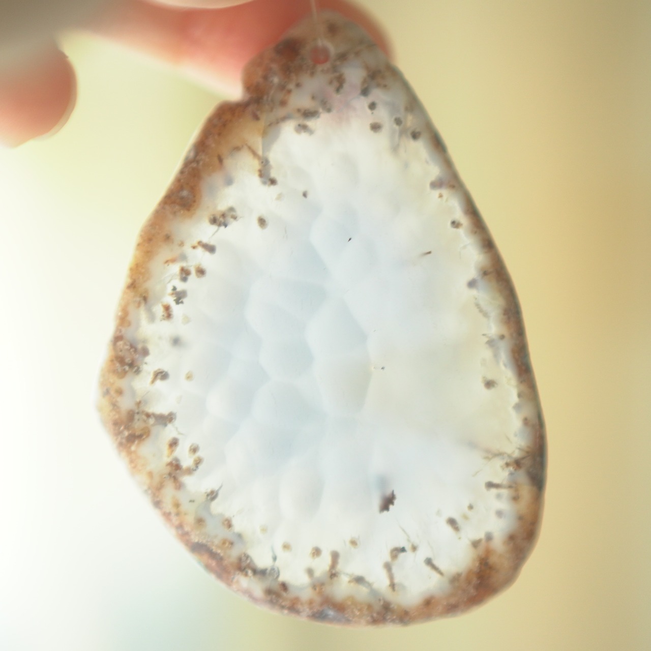 Ice Water 17 - アゲートヒーリングチャイム / Agate Sun Catcher Wind Chime 736