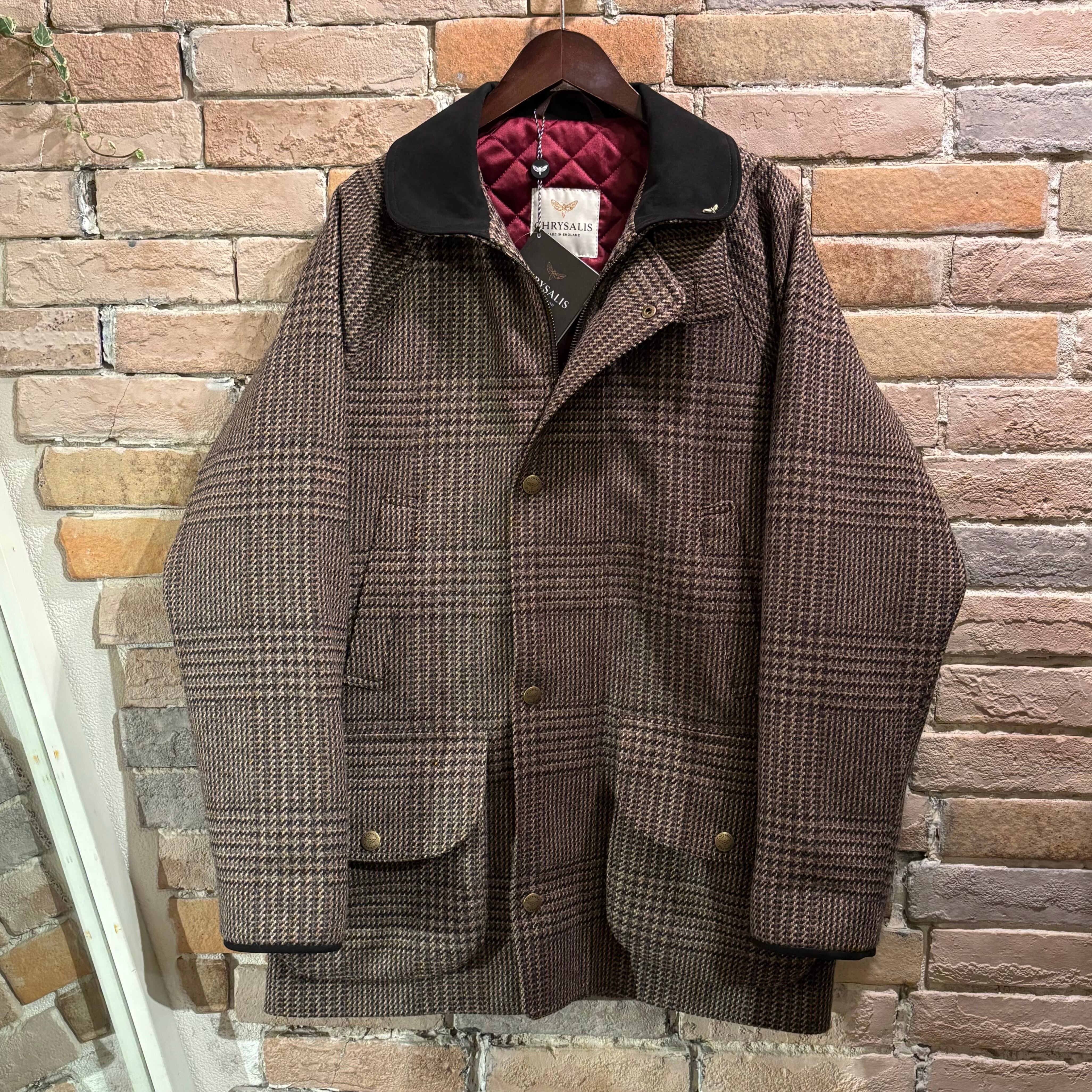 CHRYSALIS ハーフコート　Sサイズ Chrysalis 未使用品 サイズUK38 Oundle モールスキン ハーフコート