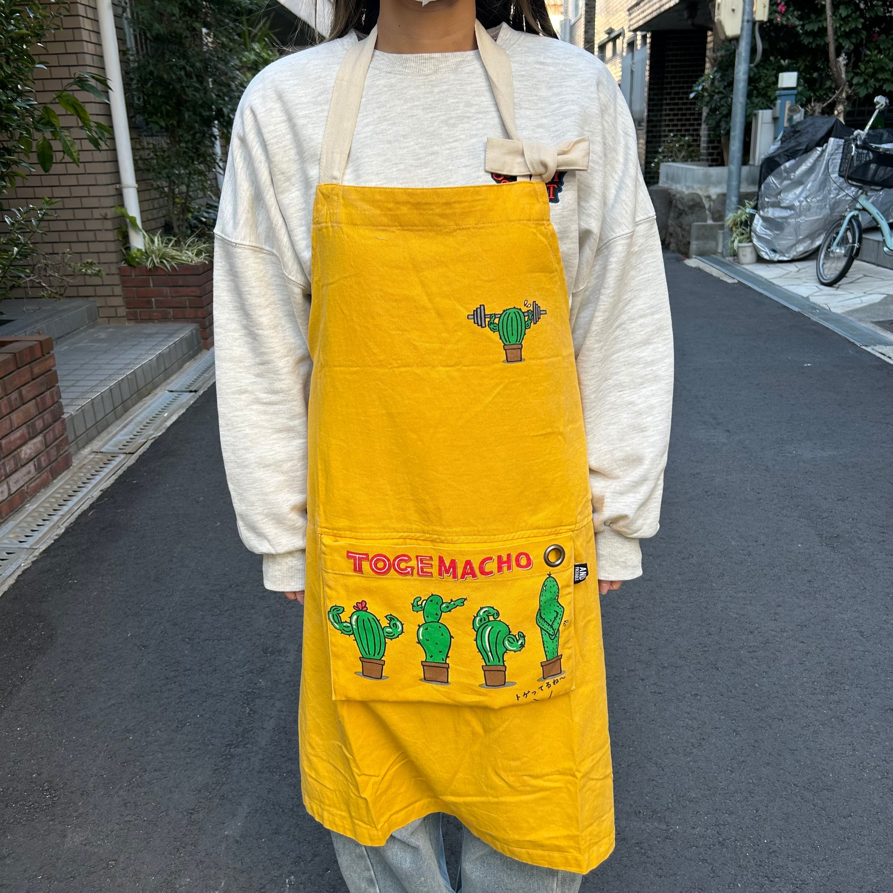 AND PACKABLE】トゲマッチョ エプロン(83216) | JOLIE