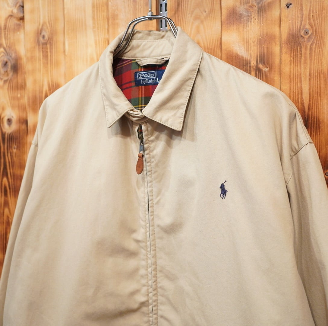 90s ラルフローレン Ralph Lauren スウィングトップ ドリズラー 90s ralphlauren ドリズラージャケット M/ラルフローレン スウィング