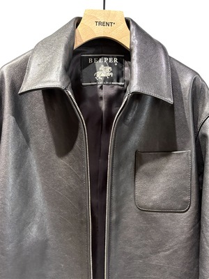 【26AW】BELPER  ベルパー / レザージャケット / LAMB LEATHER JACKET