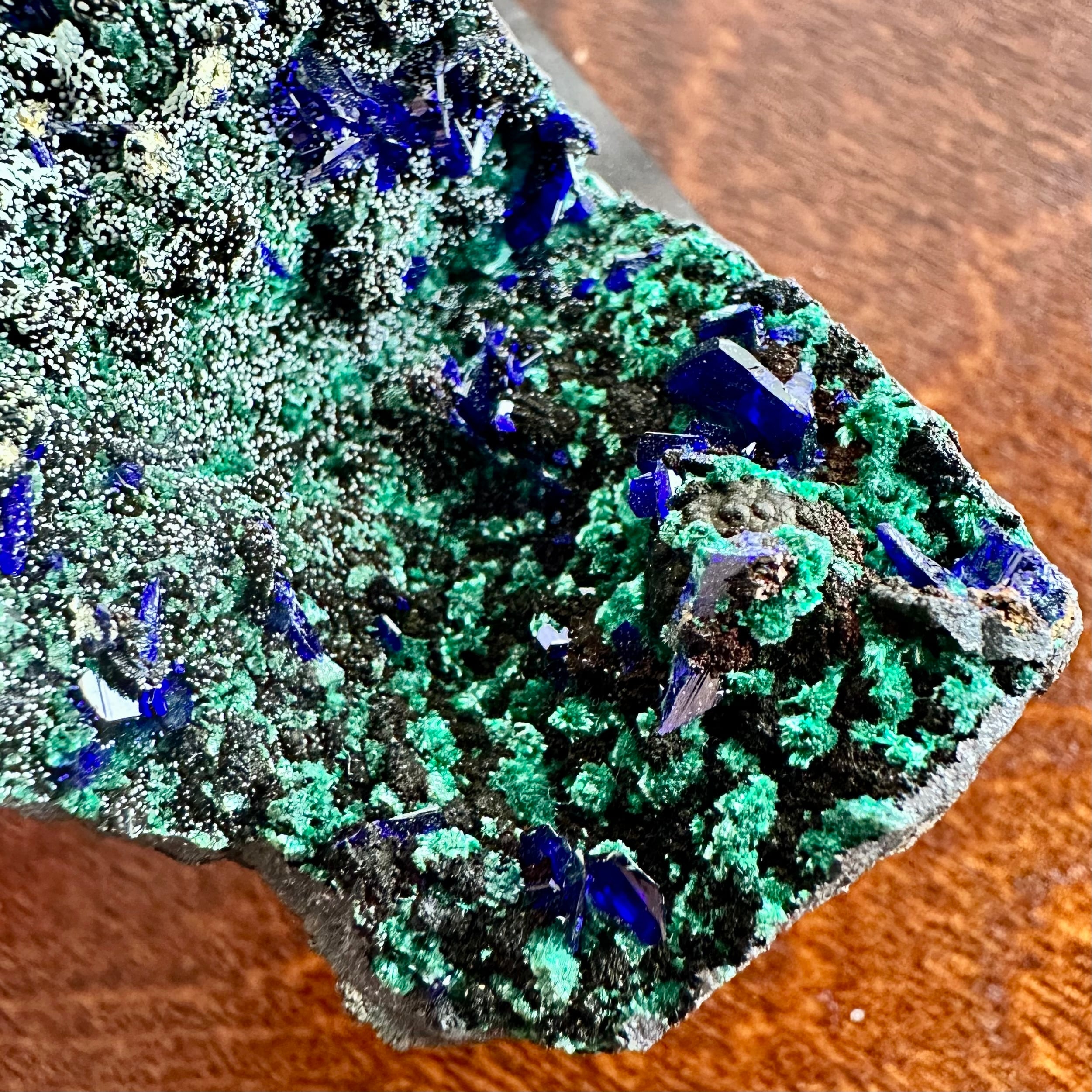 アズライト / マラカイト【Azurite with Malachite】アメリカ産