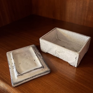 【Vintage】Ceramic box by Svend Hammershøi