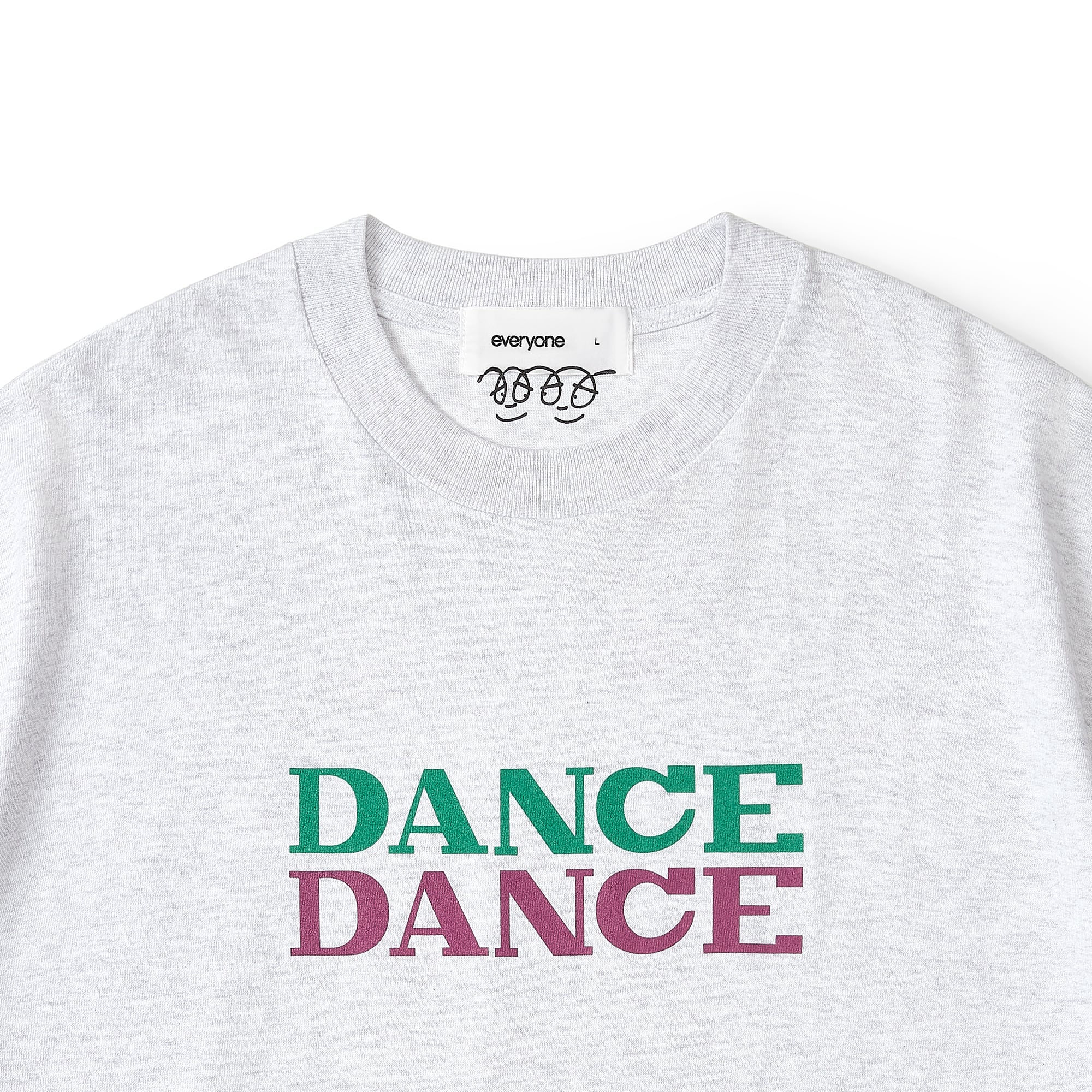 everyone j.30000 dance tee shirt (ASH) | everyone
