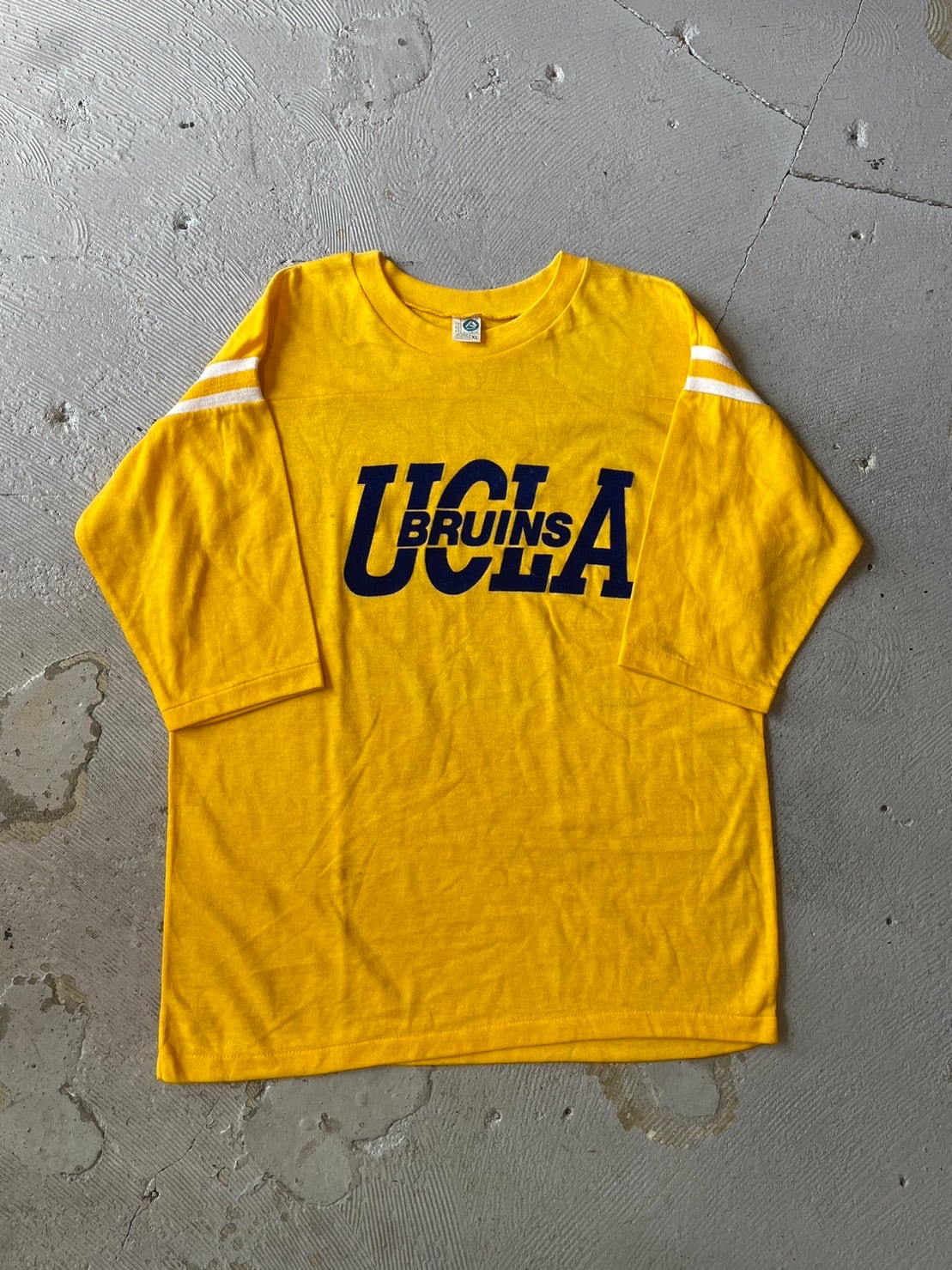 【2024】お歳暮・冬ギフト College UCLA 70s Vintage カレッジTシャツ トップス NAVY S トップス