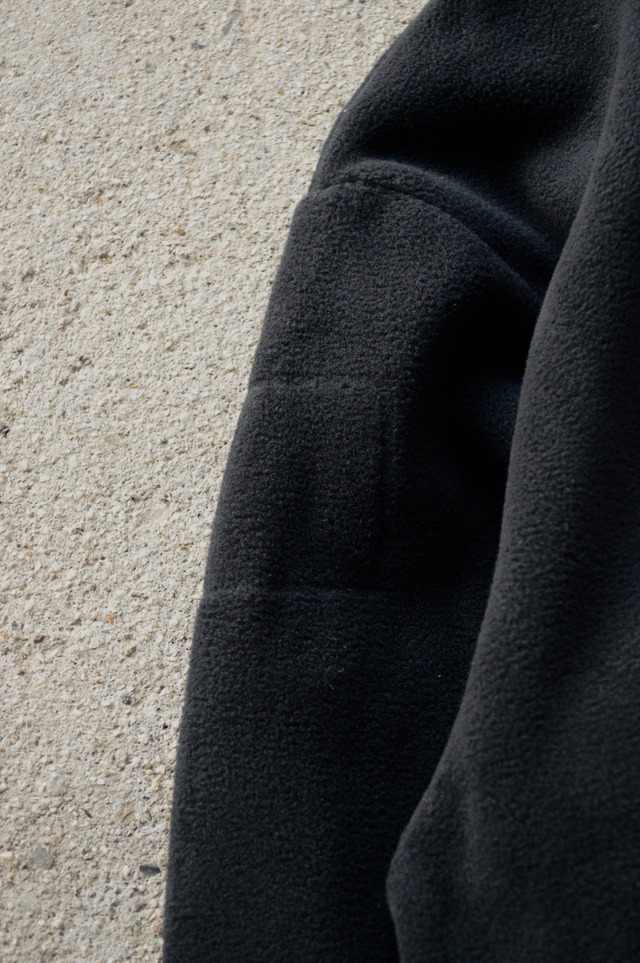 Dutch Army 1990s Heavy Fleece Outer Jacket Dead Stock オランダ軍 フリースジャケット デッドストック ブラック