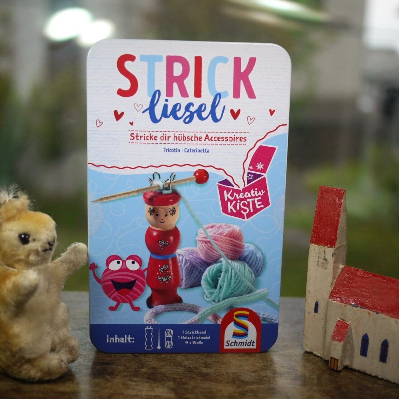 リリヤン Knitting Doll 缶入り Schmidt ドイツ