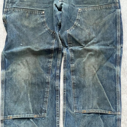 メキシコ製 デニム ダブルニー Carhartt 36×32 詳細写真5