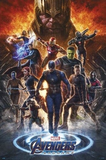 アベンジャーズ : エンドゲーム AVENGERS Endgame MARVEL 輸入ポスター 61cm x 91.5cm POSE5312