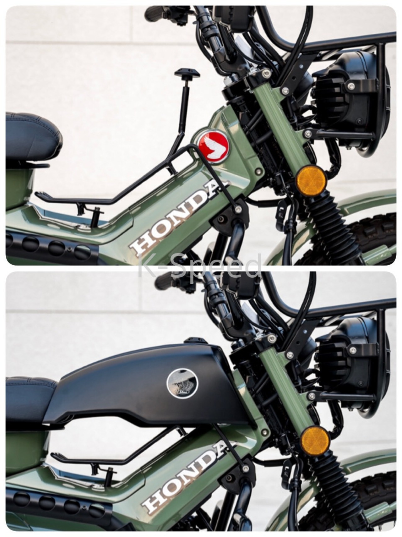 CT125 ハンターカブ ダンプ タンク カバー セット K-Speed, Diablo 