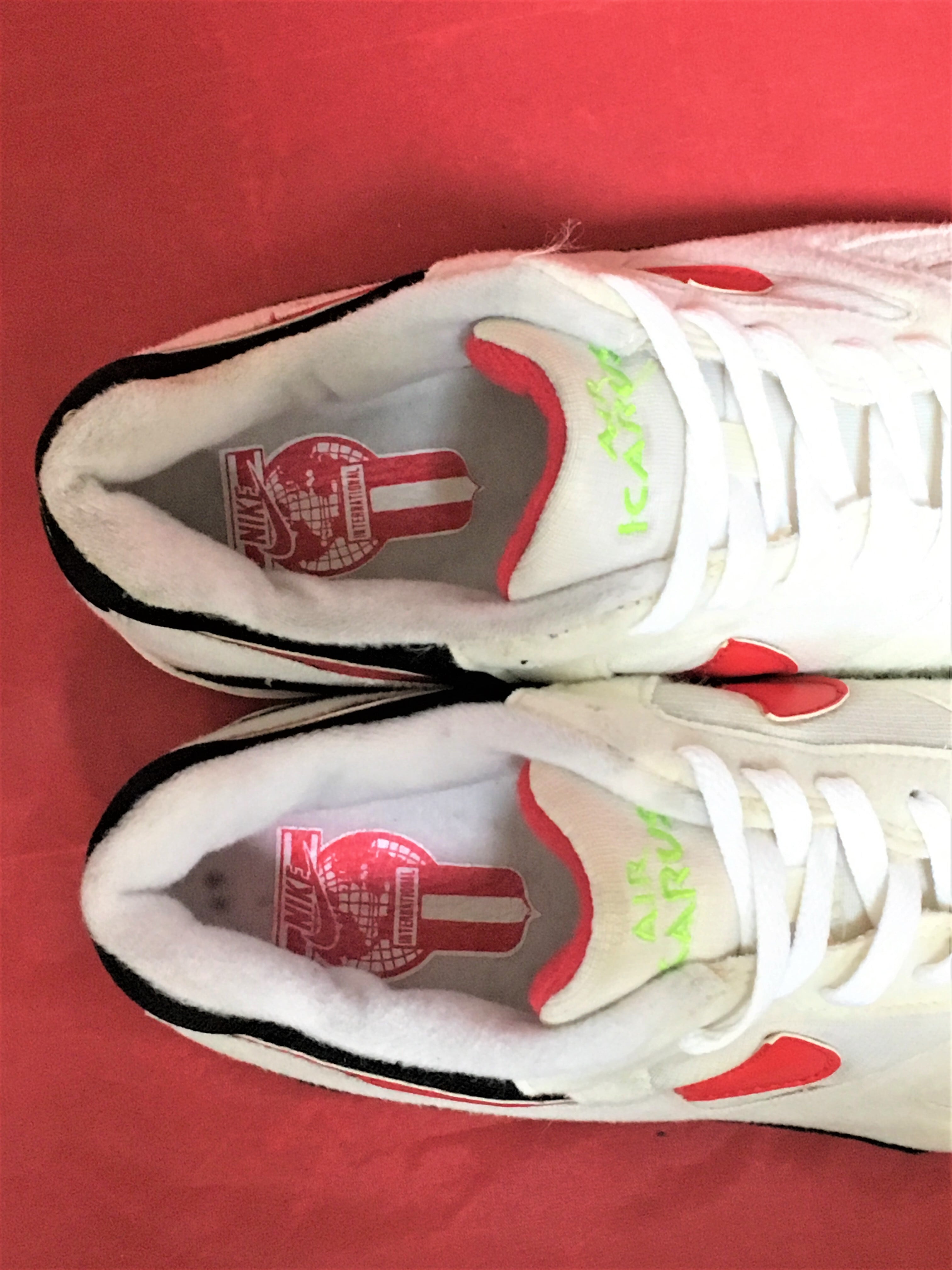 NIKE（ナイキ） AIR ICARUS EXTRA（エアーイカルス）8 26cm 白/黒/赤