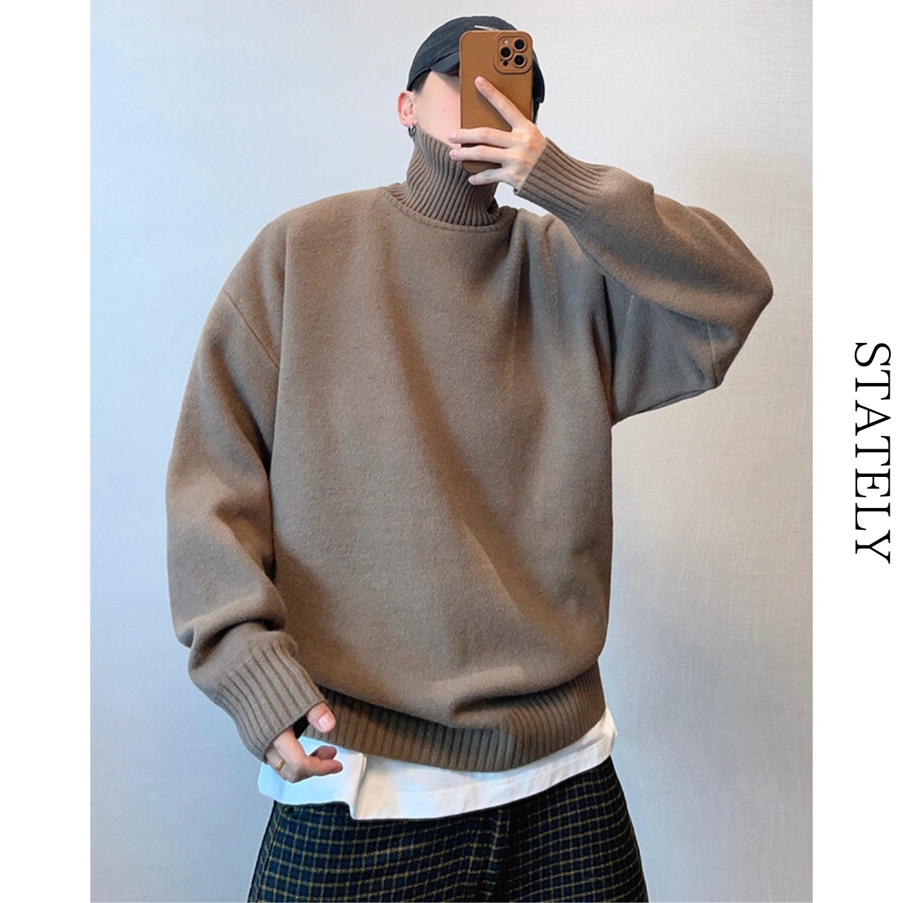 Warm Fleece Turtleneck セーター/2color_T70・画像4