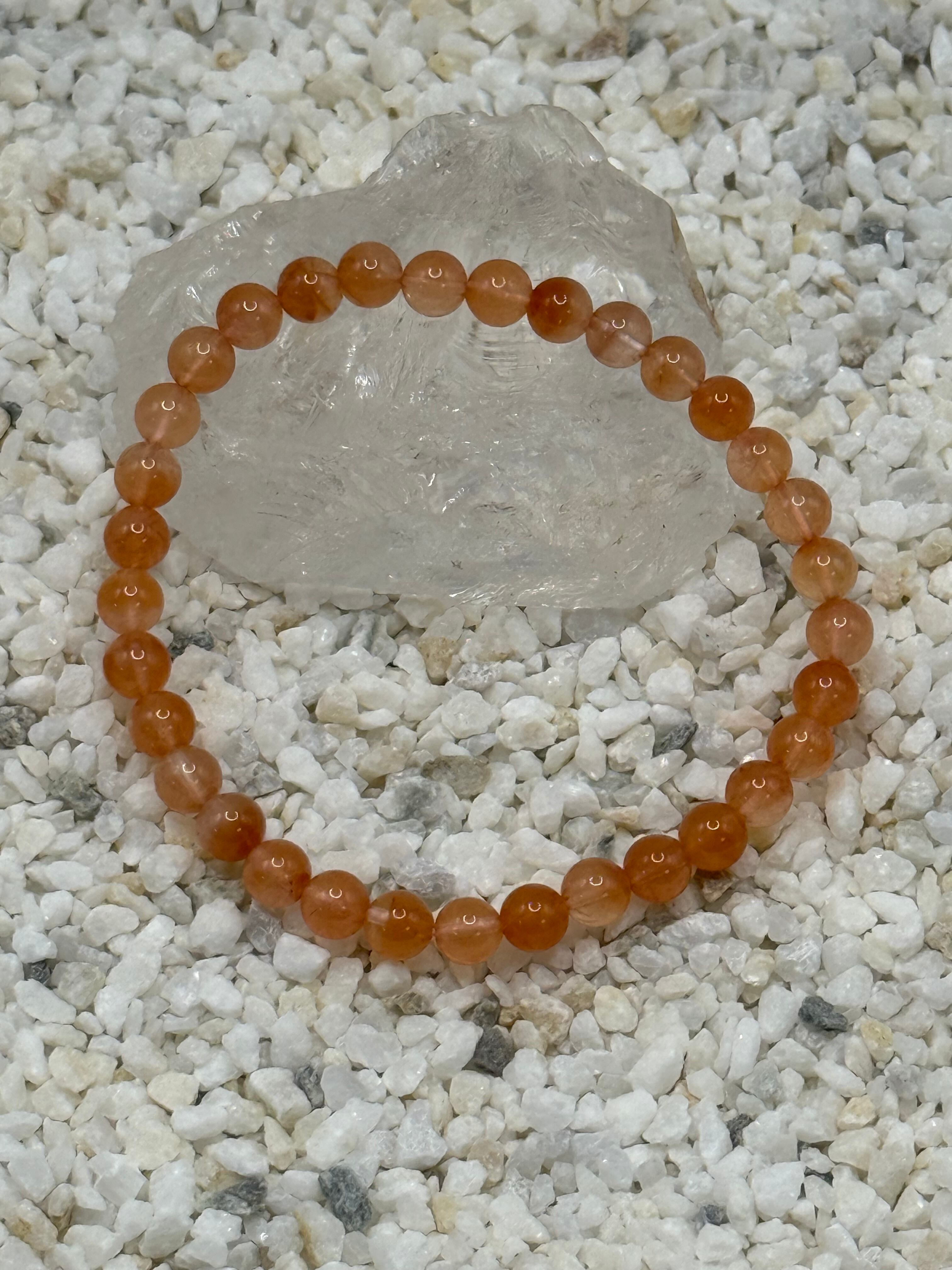 オレンジヘアクォーツ 5.5mm 037
