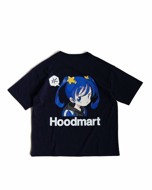不機嫌macoちゃんTee【NAVY】