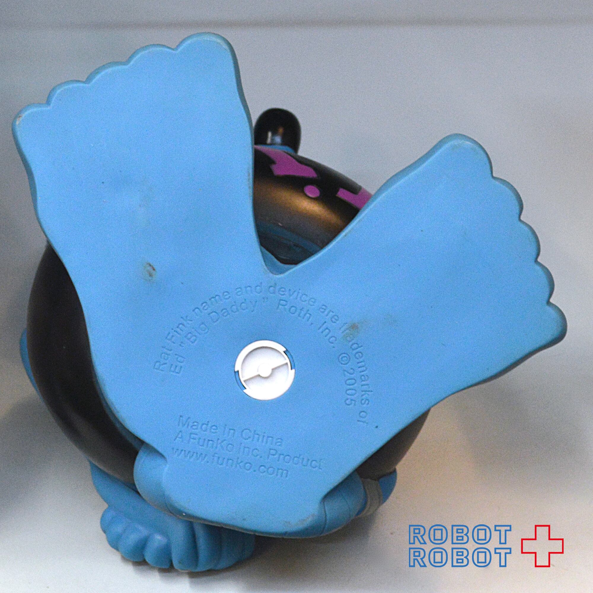 ファンコ ラットフィンク 60センチ ソフビ貯金箱 水色 バンク | ROBOTROBOT