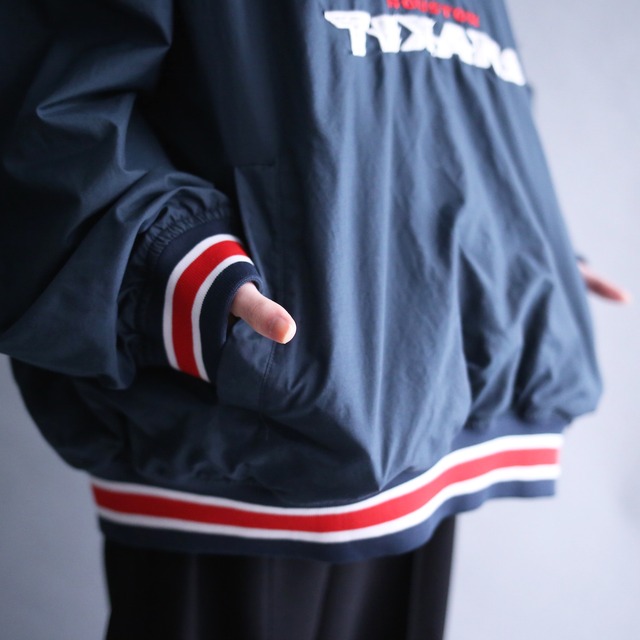 "Houston Texans" over silhouette NFL nylon game shirt