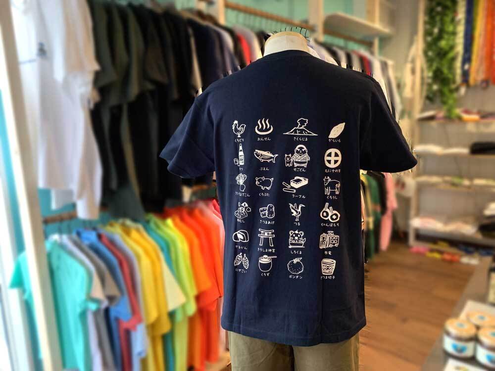 薩摩キャラモノグラム 」 鹿児島Tシャツ 薩摩 鹿児島 ご当地 鹿児島T