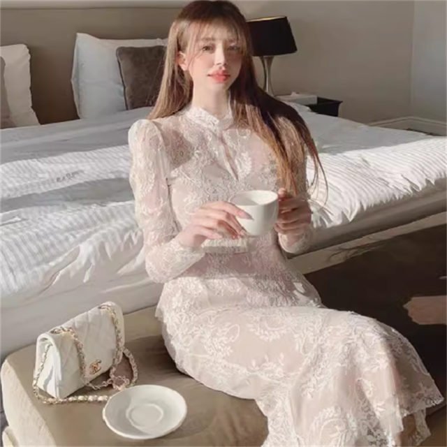 【送料無料】 ドレスデート 2色 上下セット ロングドレス 衣装 パーティドレス カラードレス ベルティングドレス 長袖 Uネック ラウンドネック Aライン フレア レース 異素材切り替え ドッキング 透け感 シースルー 薄手生地 エレガント 可愛い 大人可愛い きれいめ シンプル カジュアル シック コンサバ 華やか 大人 上品 おしゃれ お洒落 主役級 こなれ感 高級感 フェミニン お出かけ 女子会 マーメイド お呼ばれ 休日 お茶会 入学式 入園式 結婚式 二次会 パーティ 演奏会 ファッション