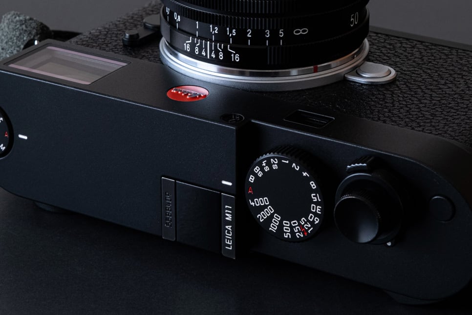 サムレスト M ブラックペイント -Irregular Edition-【 for Leica M10