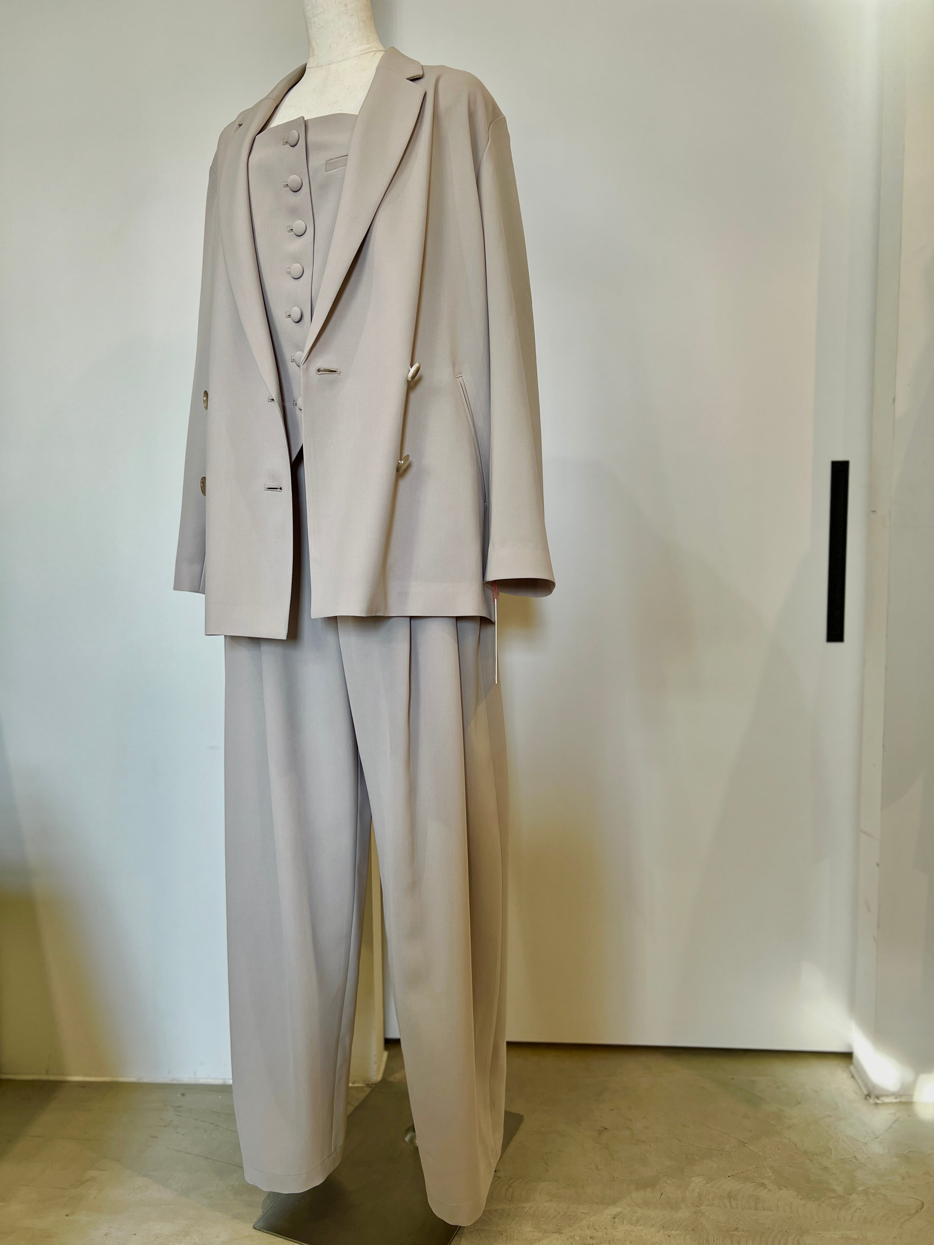 【PASSIONE】3ピース可テーラードジャケット616427