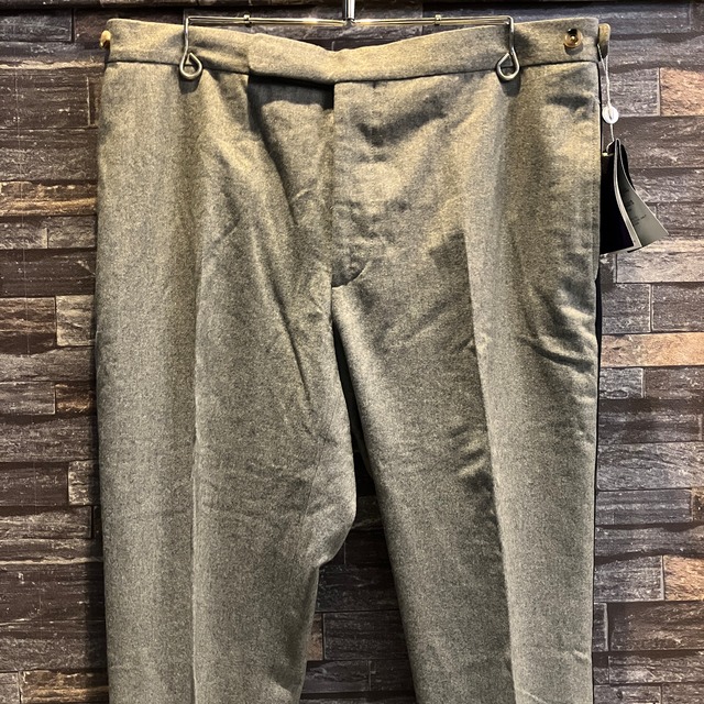 【NEW】RALPH LAUREN PURPLE LABEL SIDE LINE WOOL SLACKS