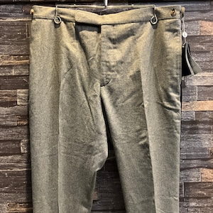 【NEW】RALPH LAUREN PURPLE LABEL SIDE LINE WOOL SLACKS