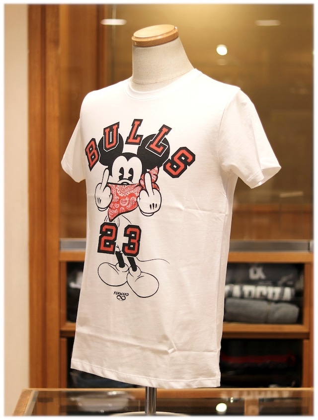 【 FORWARD MILANO 】 　　　 ﾌｫﾜｰﾄﾞﾐﾗﾉ　　　- Italy -　 　　　 ｸﾙｰﾈｯｸ半袖Tｼｬﾂ