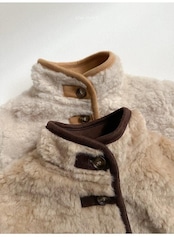 〖取寄〗韓国子供服 / 26winter / minirobe / リバーシブルムスタン / キッズ *S~XL*